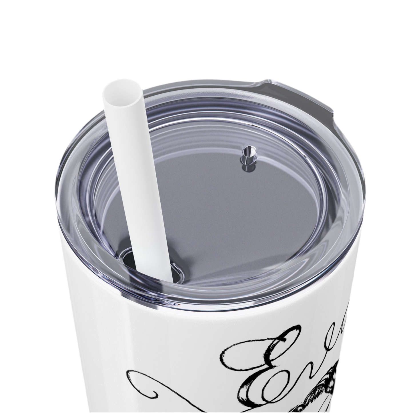 Eva Noxious tumbler / white