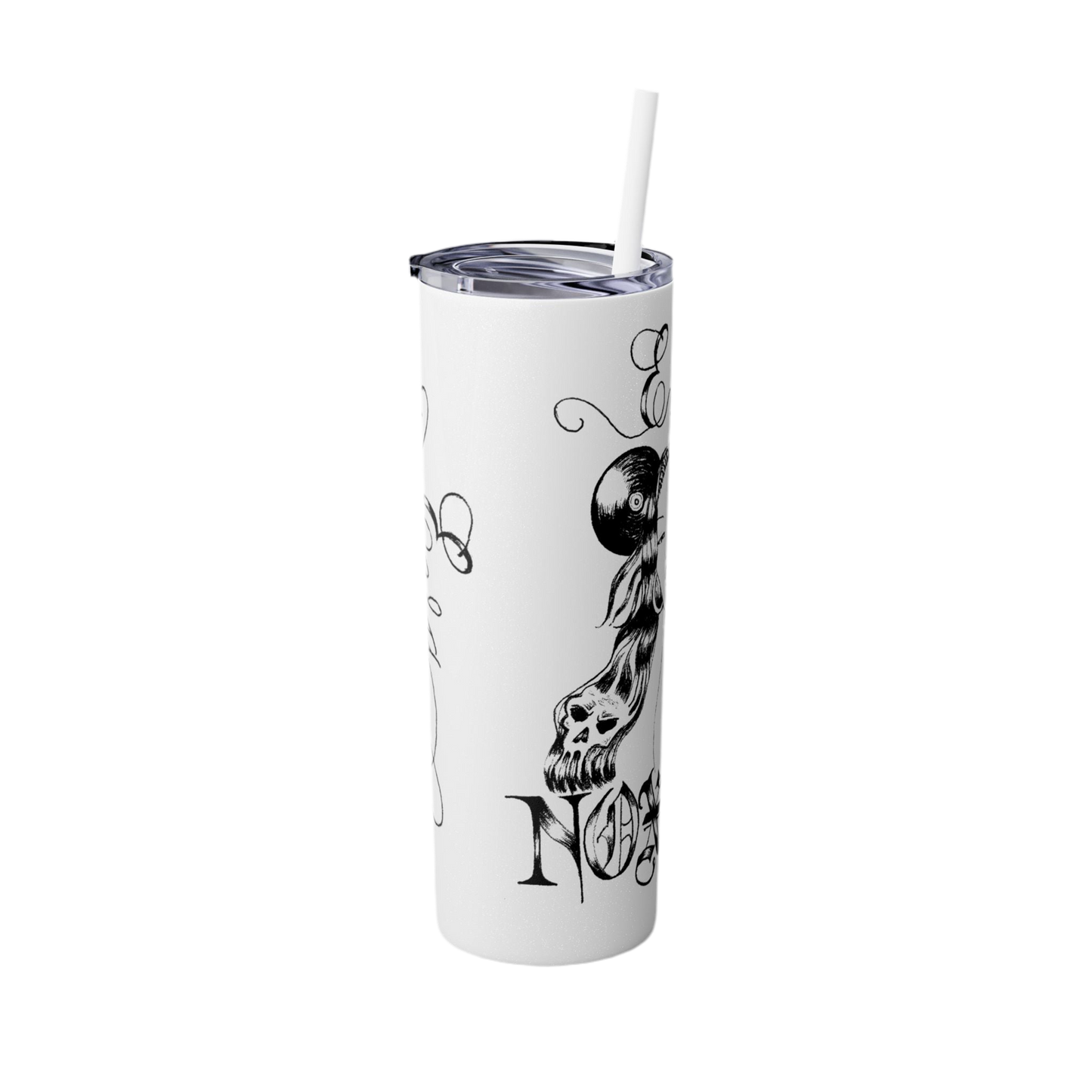 Eva Noxious tumbler / white