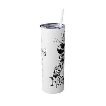 Eva Noxious tumbler / white