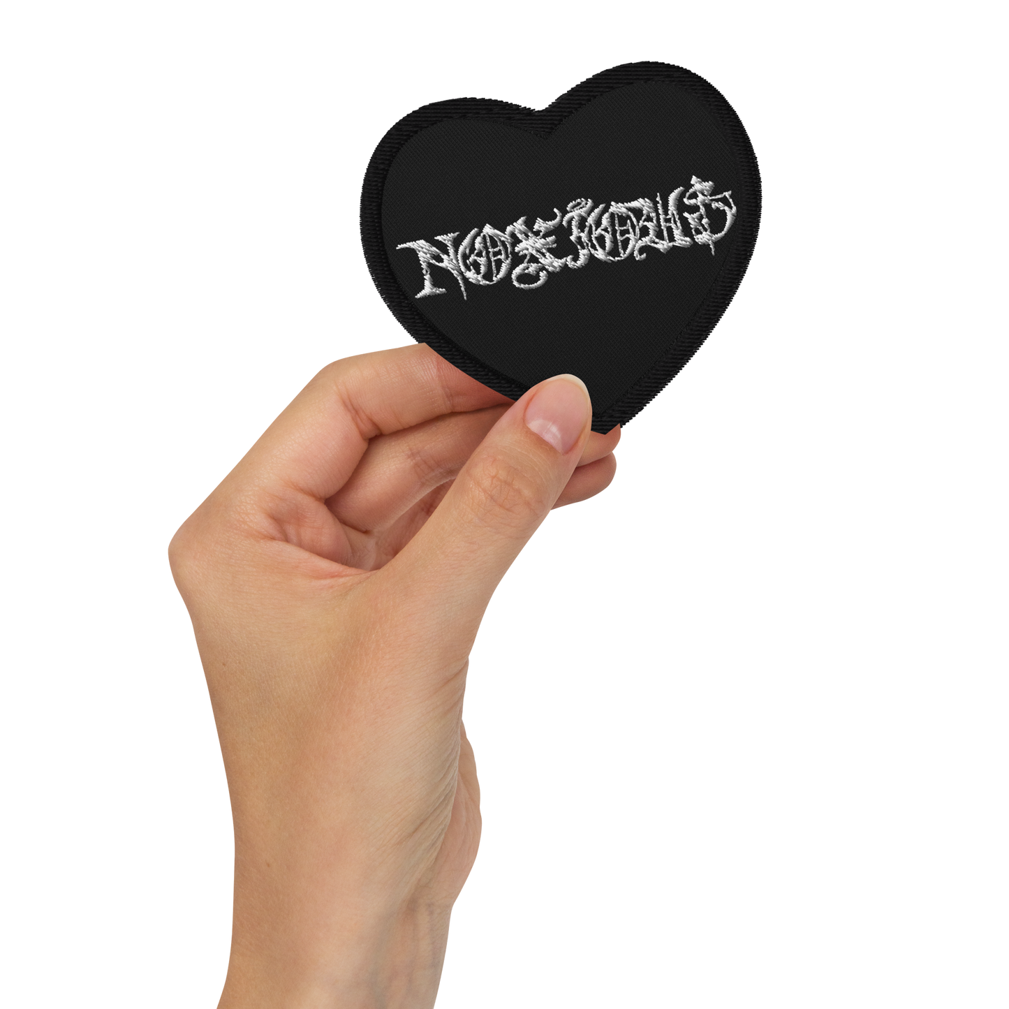 Eva Noxious heart patch / black