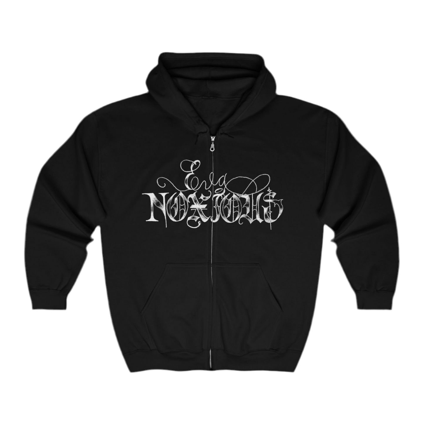 Eva Noxious zip-up hoodie