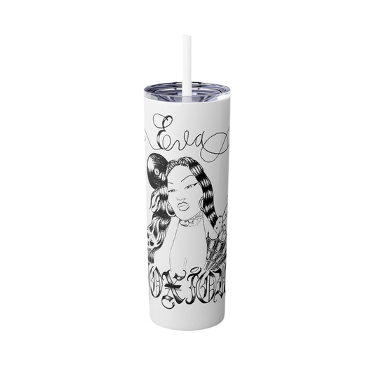 Eva Noxious tumbler / white