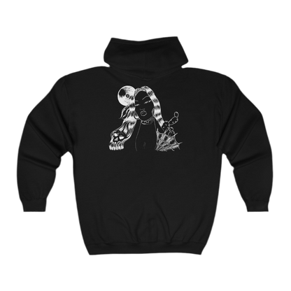 Eva Noxious zip-up hoodie