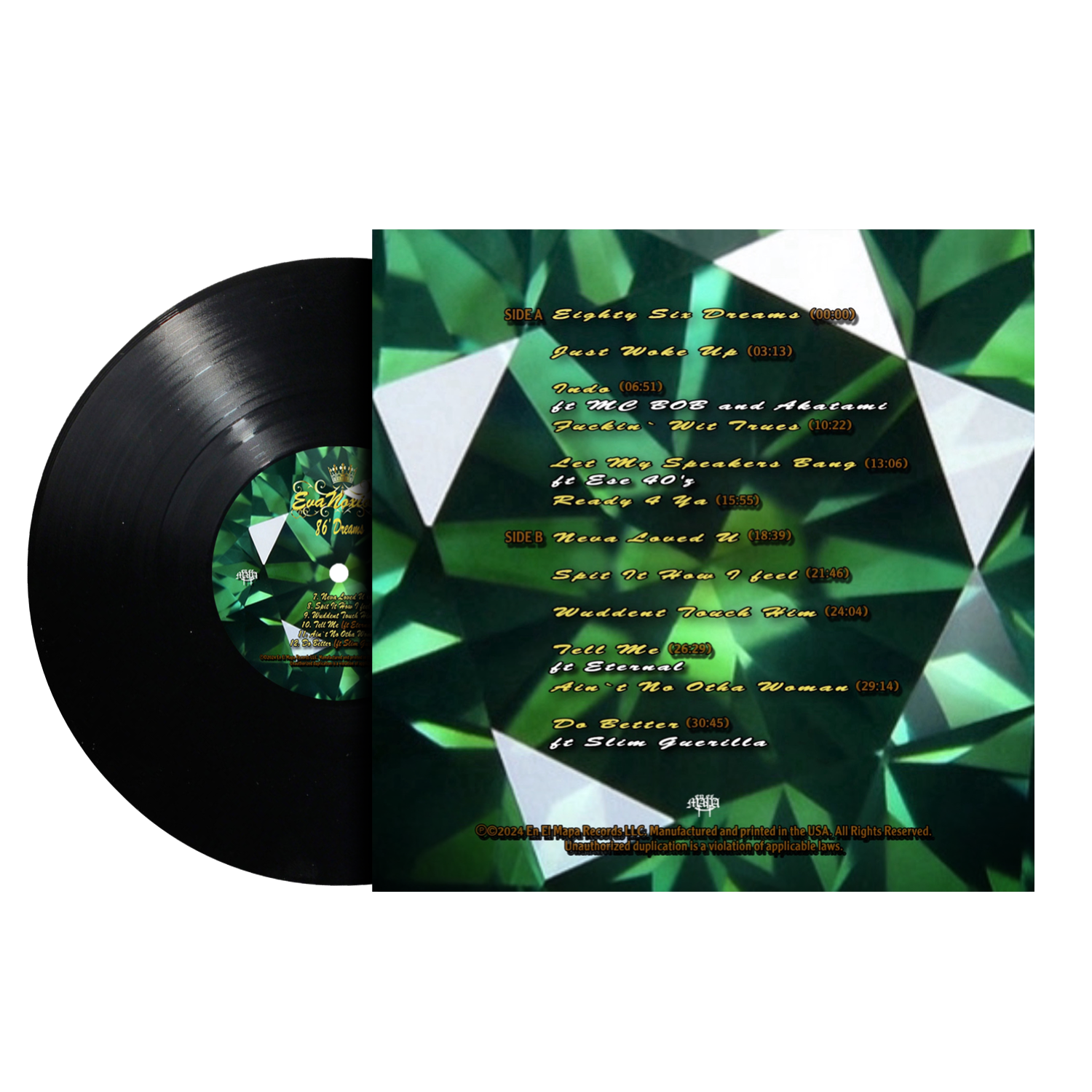 Eighty Six Dreams Vinyl