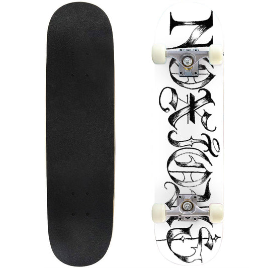 Eva Noxious skateboard / white